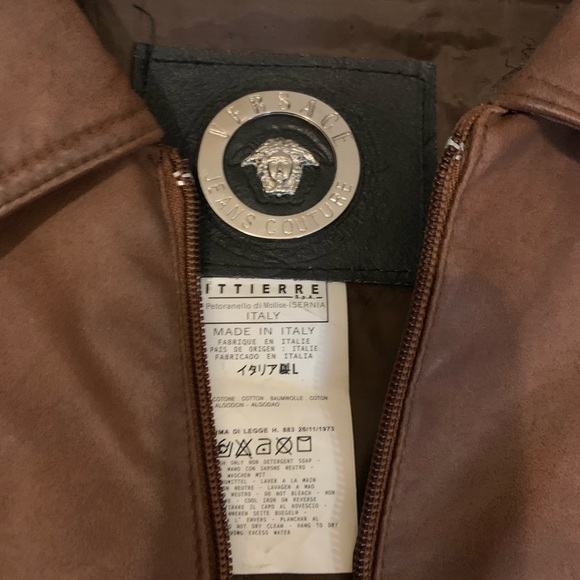 Versace jeans couture jacket sz L - Picture 2 of 6